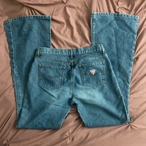 Guess vintage low-rise bootcut jeans